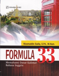 Formula 33 : memahami Dasar Kalimat bahasa Inggris